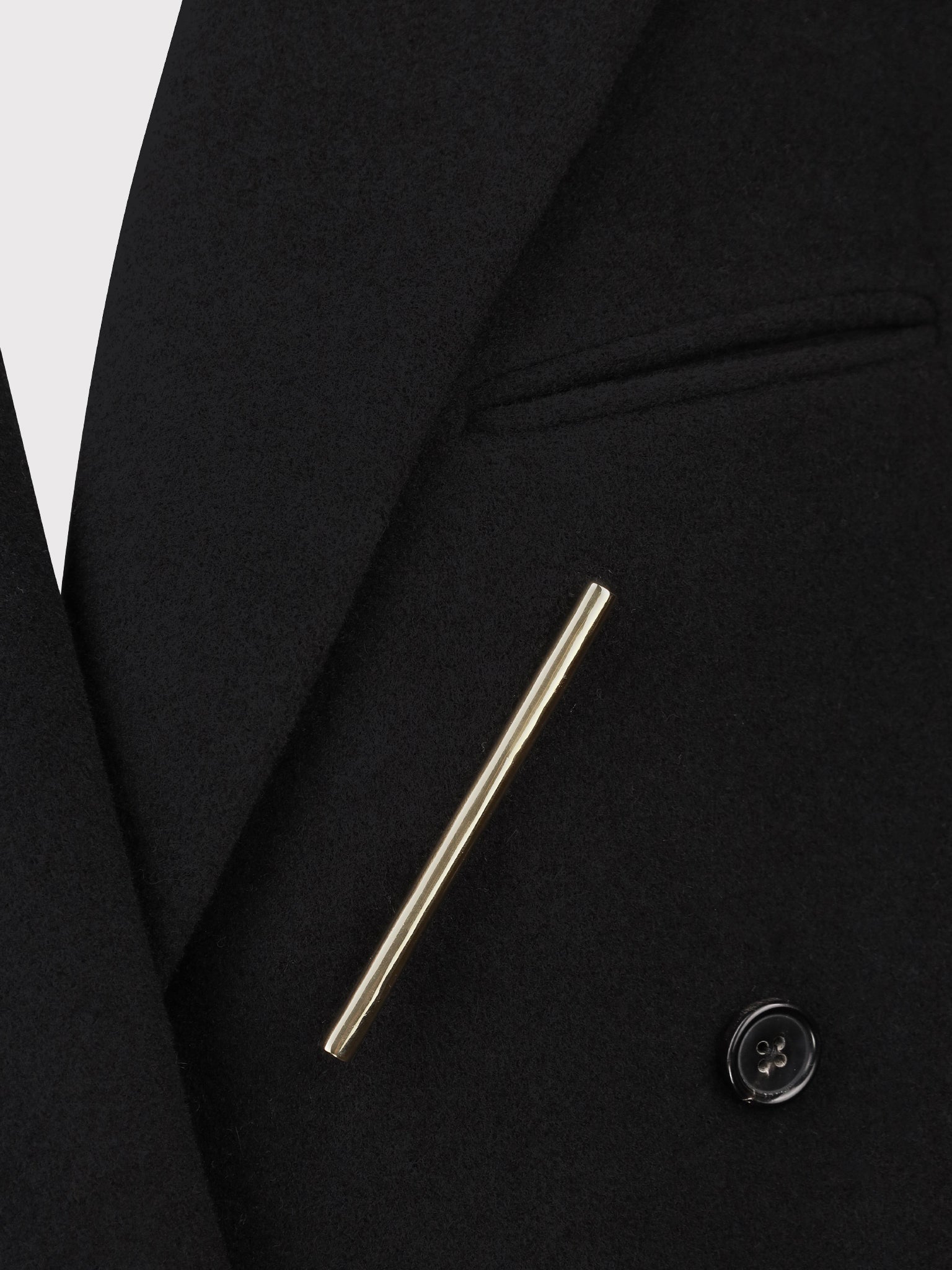 HANDCRAFTED LINE PIN GOLD