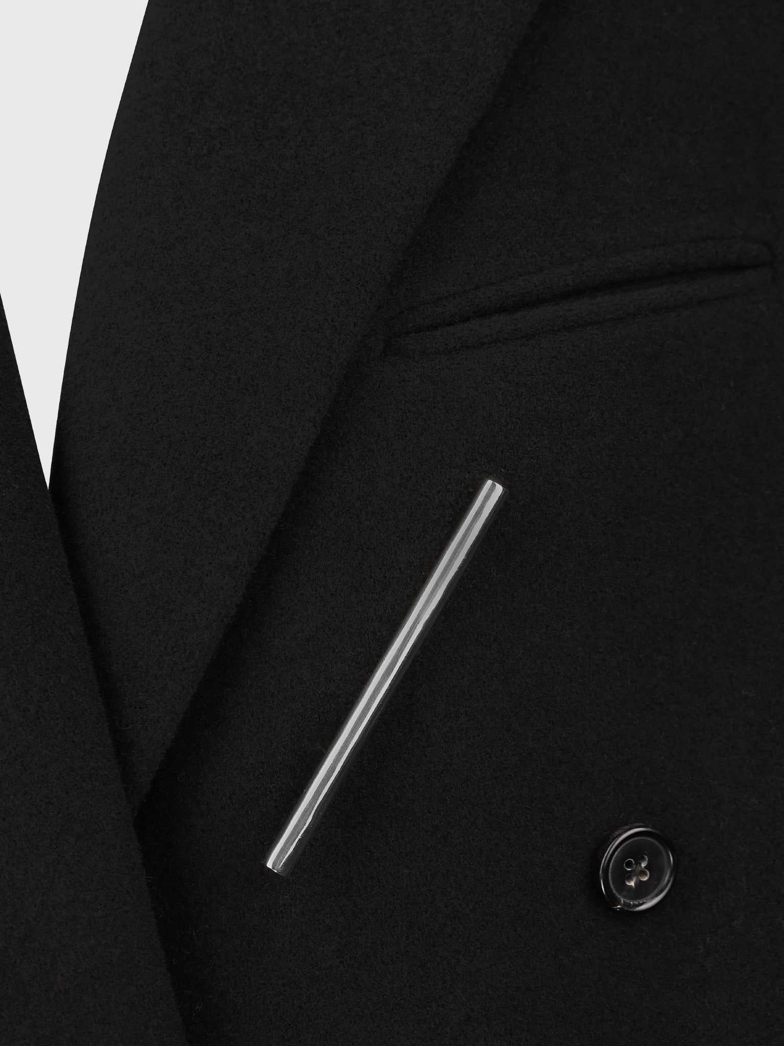 HANDCRAFTED LINE PIN SILVER