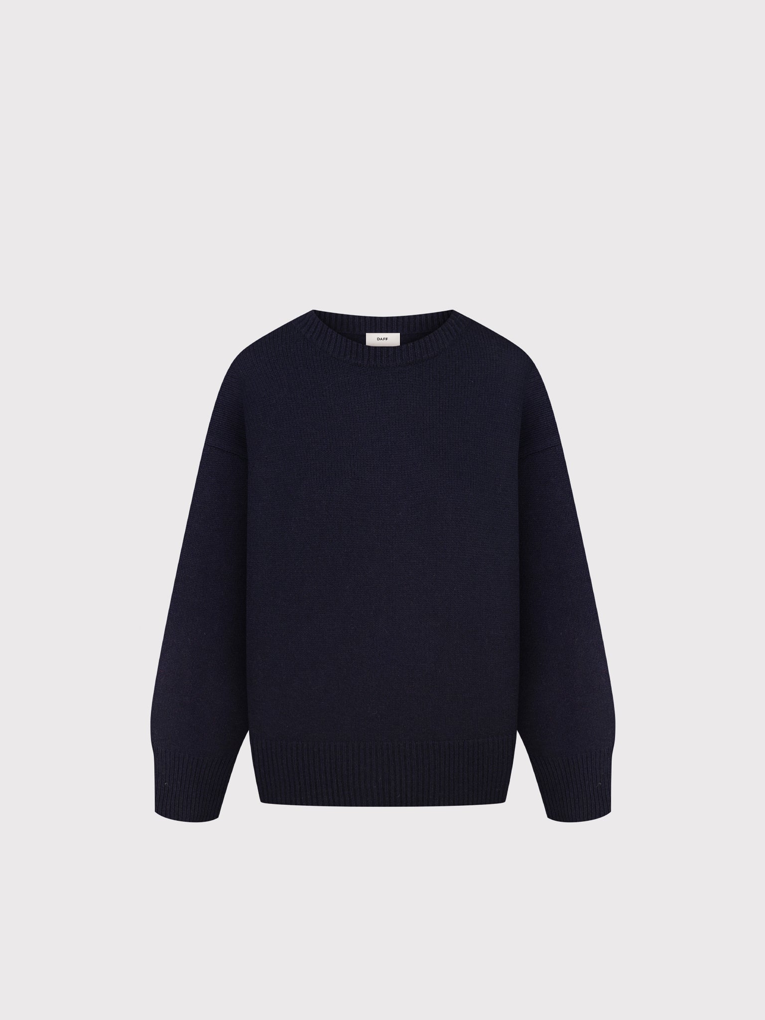 CHUNKY WOOL-CASHMERE BLEND JUMPER