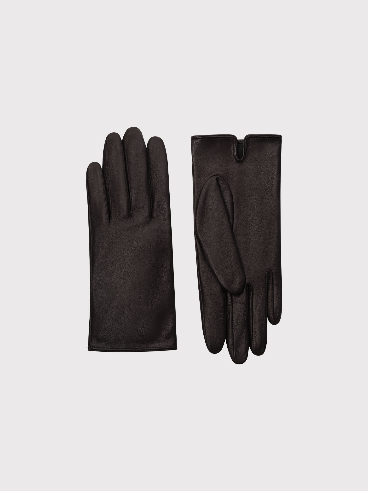 Brown gloves