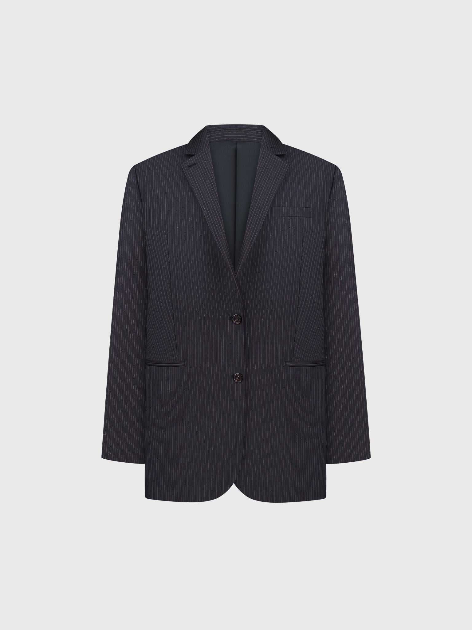 STRIPED WOOL JACKET