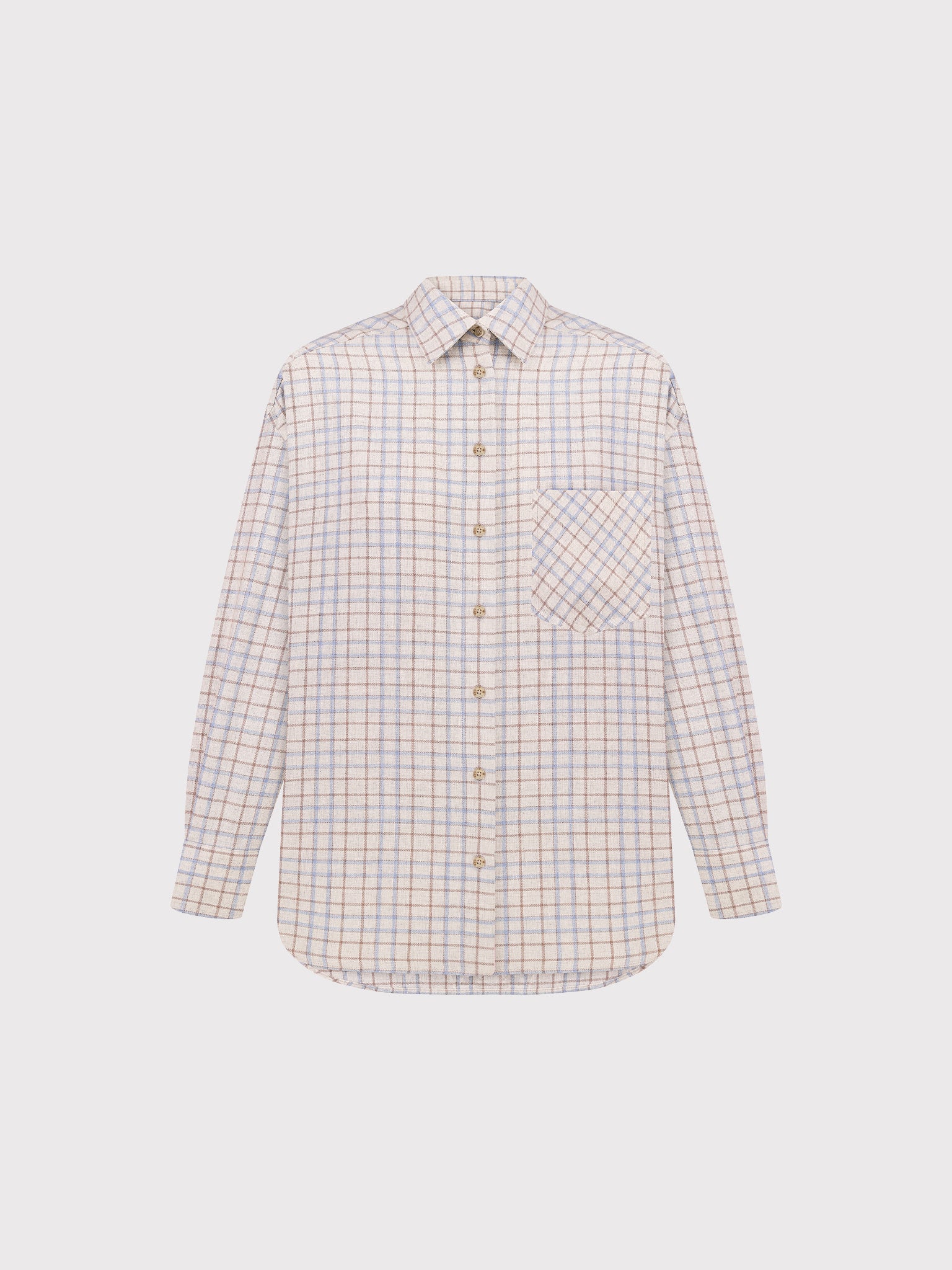 CHECKED COTTON SHIRT