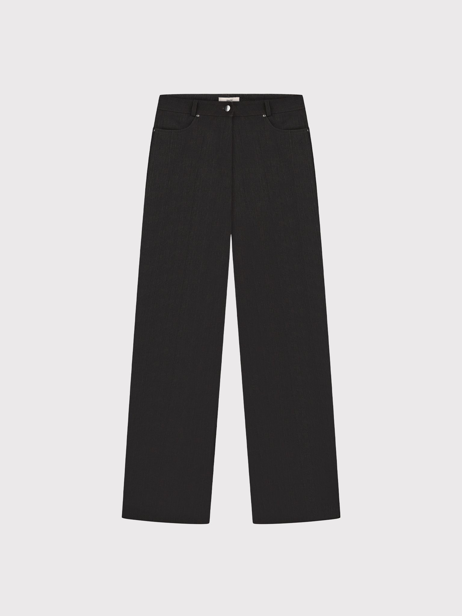 BLACK STRAIGHT JEANS