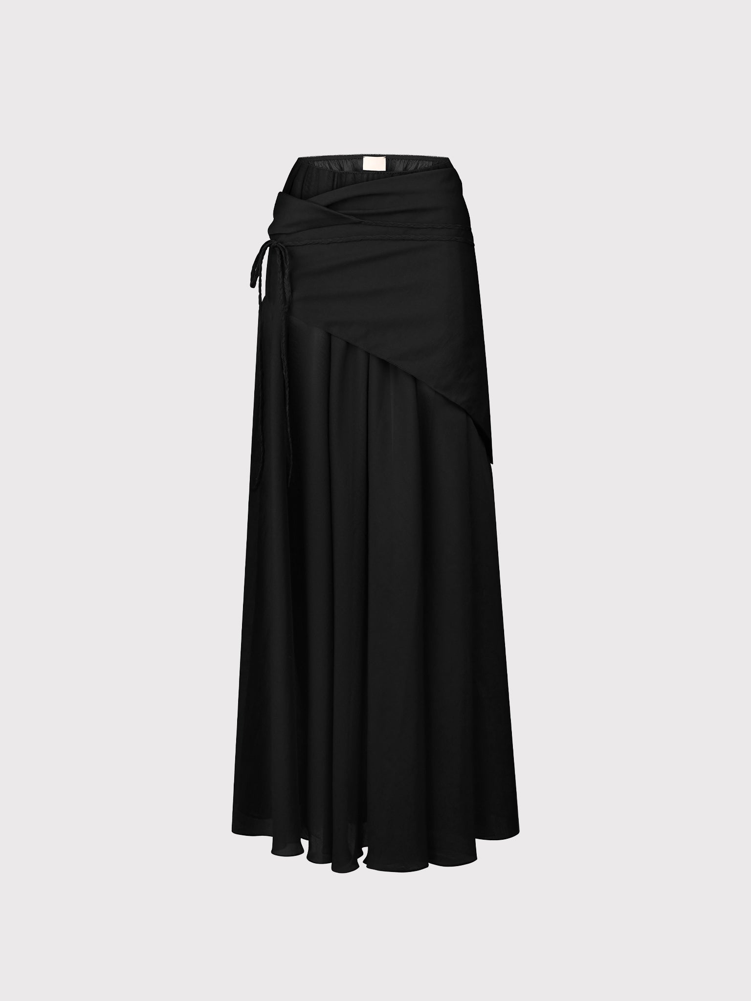 Black handkerchief belt