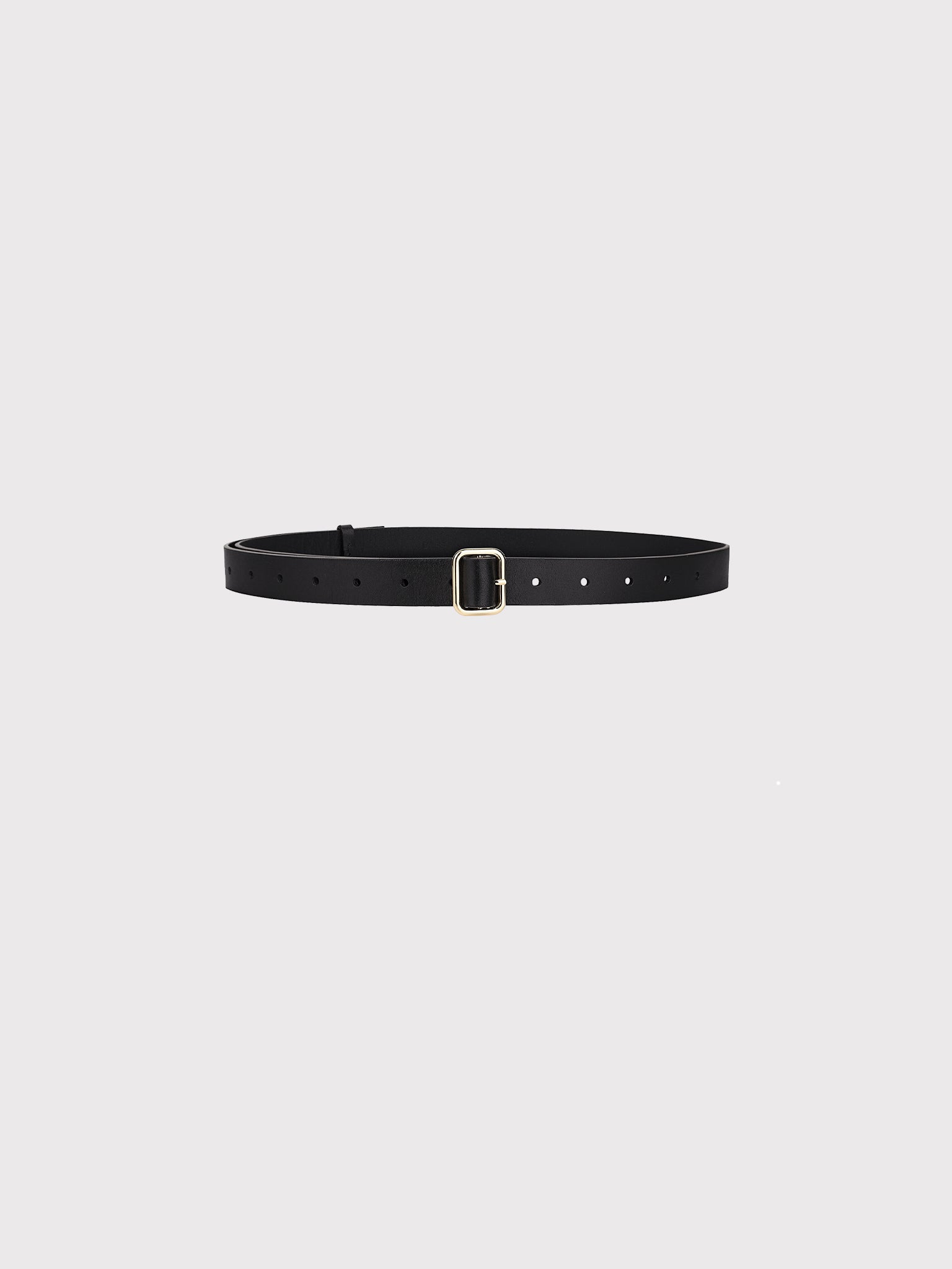 Leather belt