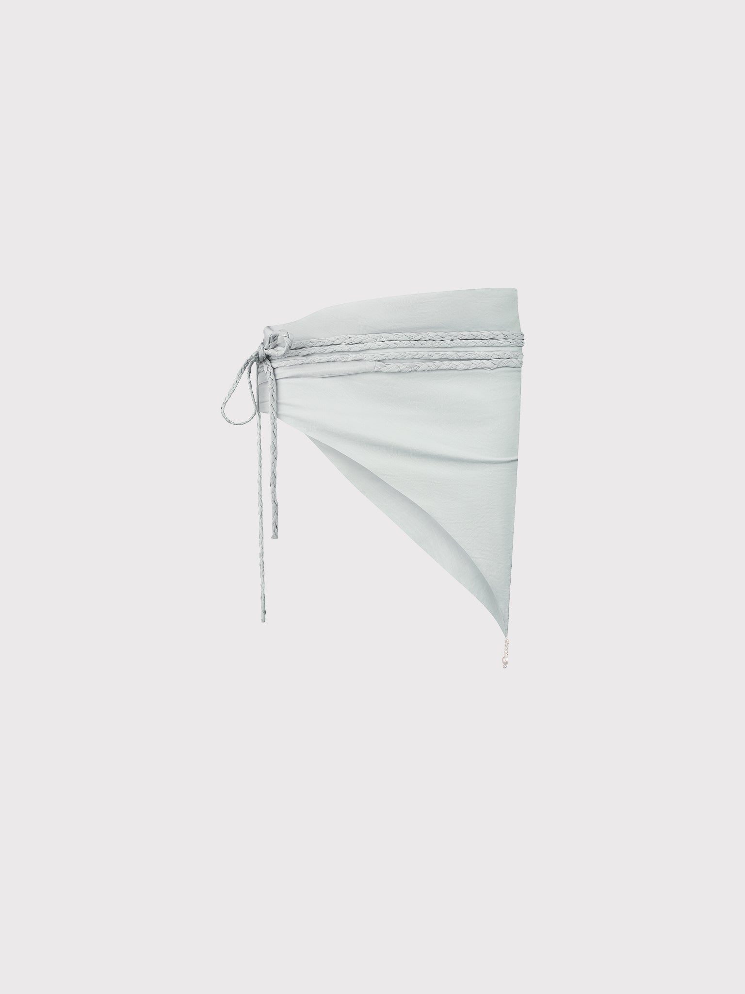 Light blue handkerchief belt