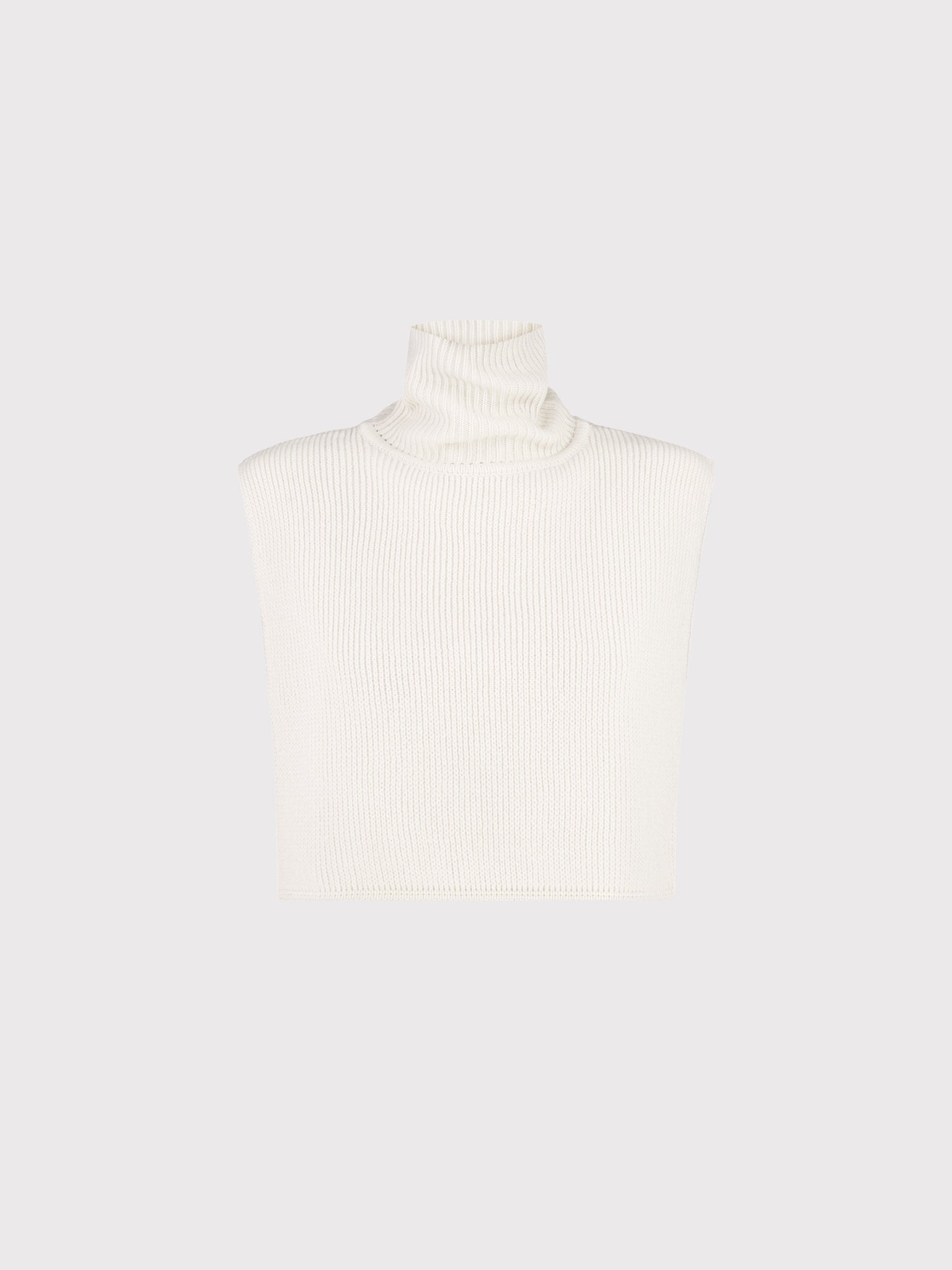 WOOL MILK NECK WARMER
