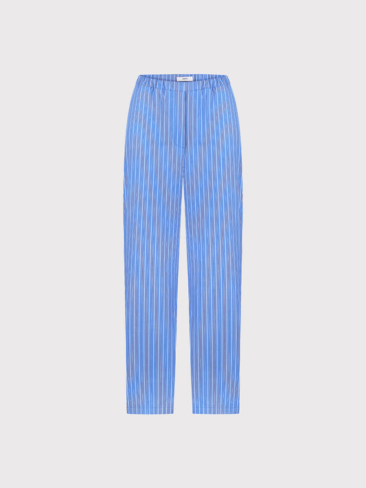 BLUE STRIPED TROUSERS