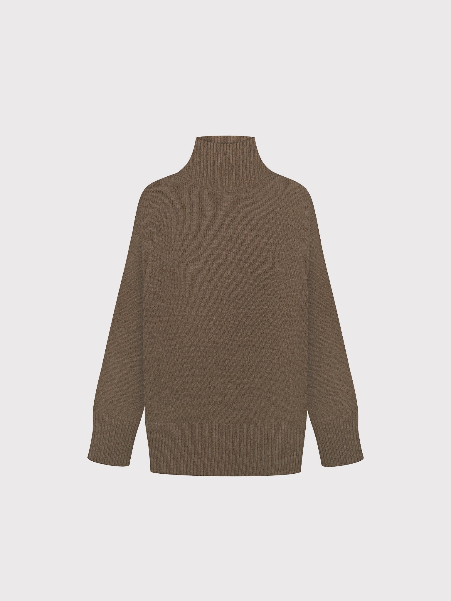 BROWN SWEATER