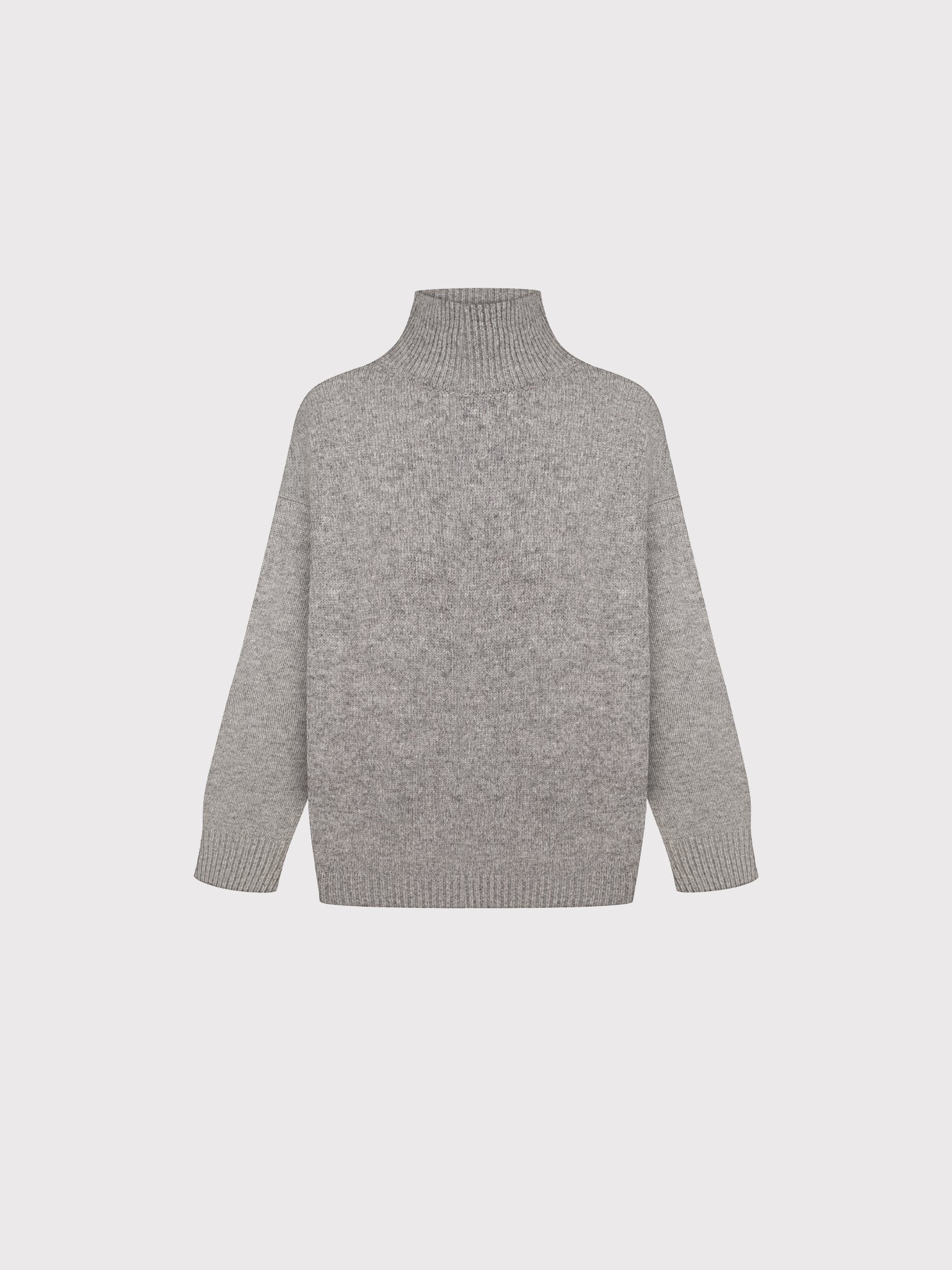 GREY SHORT SWEATER