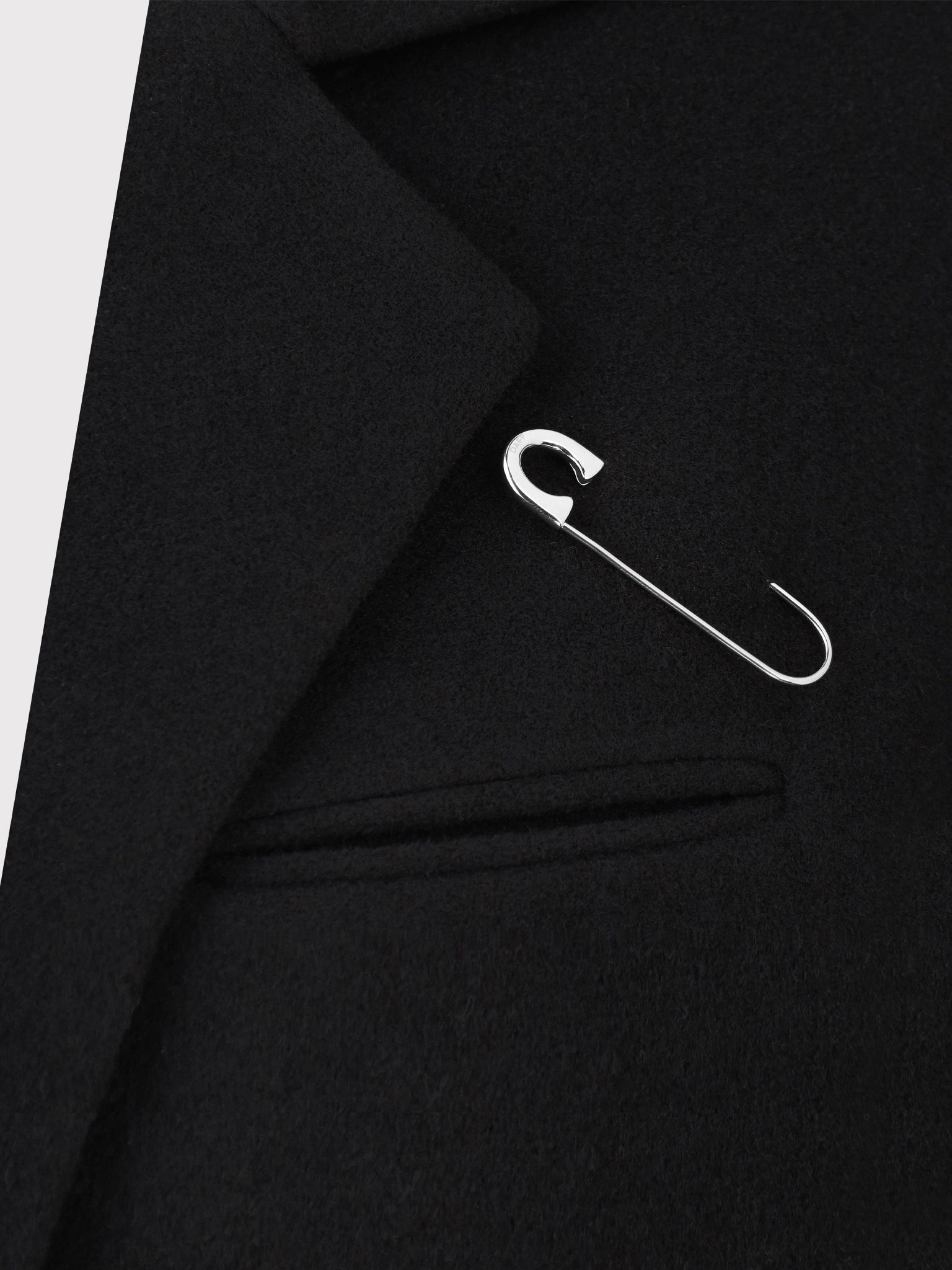 Brooch pin basic silver