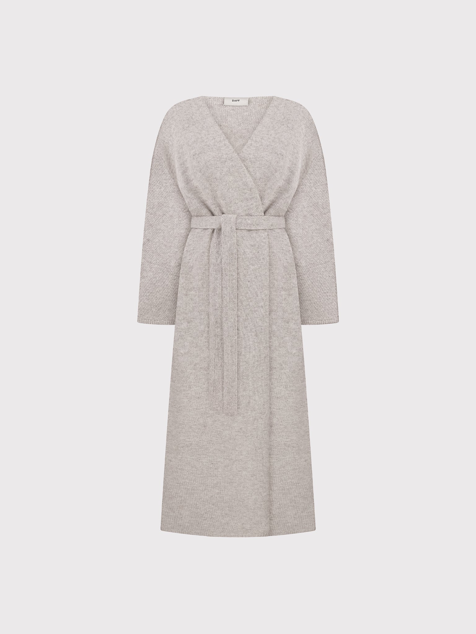 LIGHT TAUPE LONG CARDIGAN
