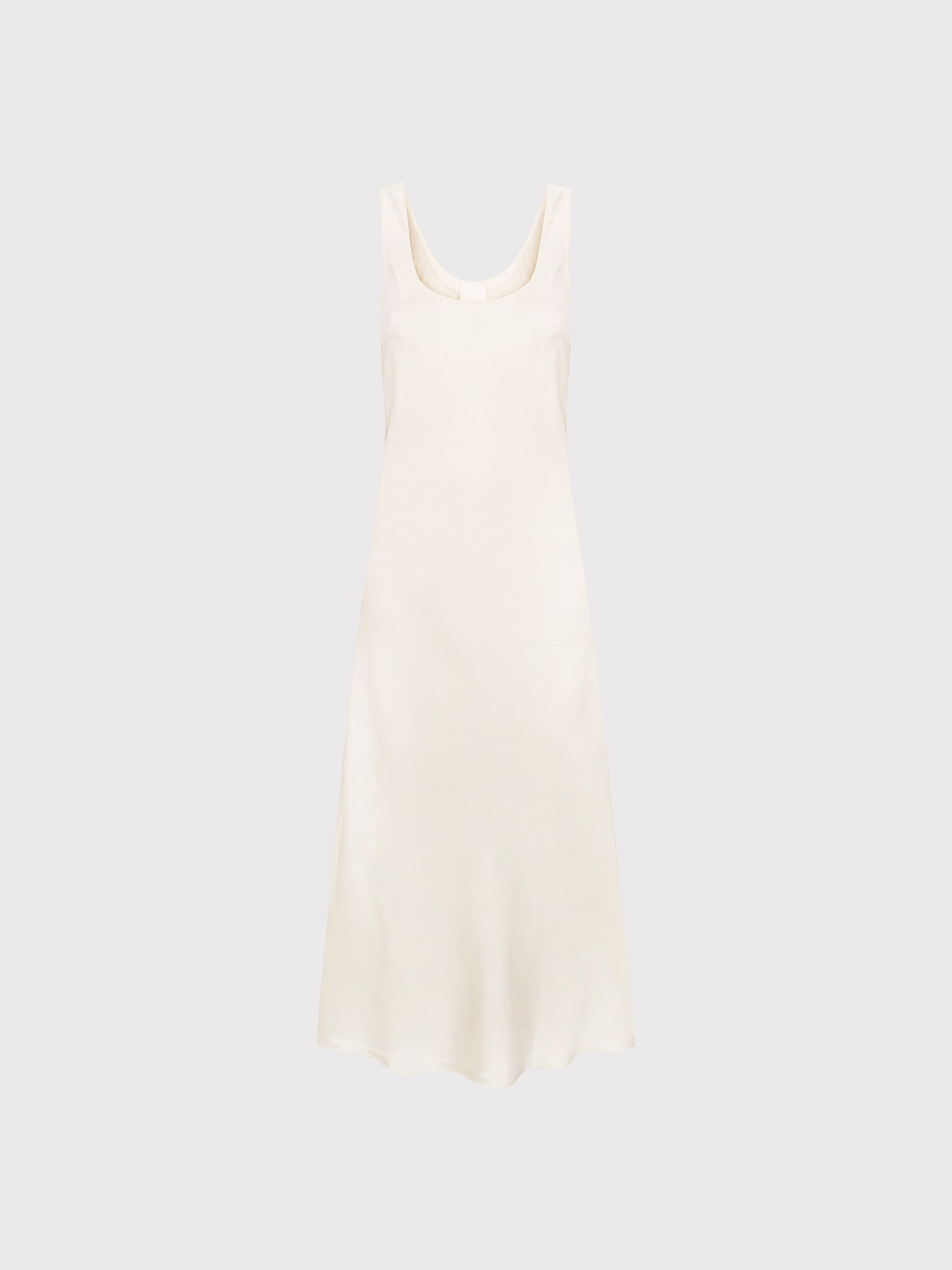 MILK OBLIQUE DRESS