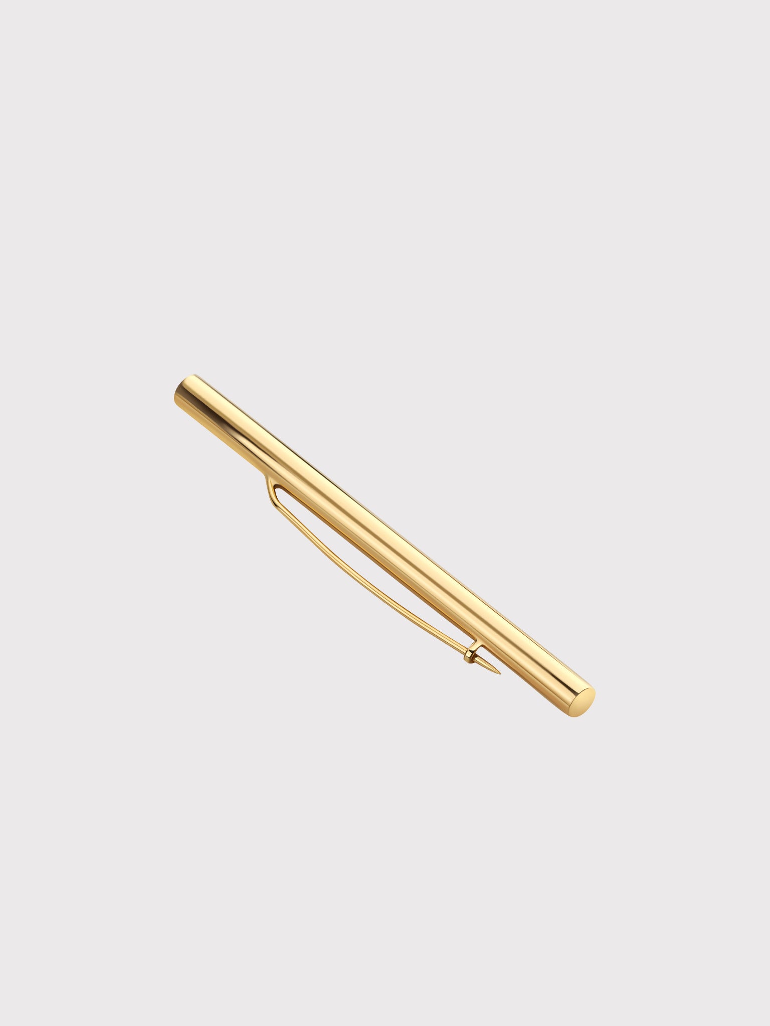 HANDCRAFTED LINE PIN GOLD