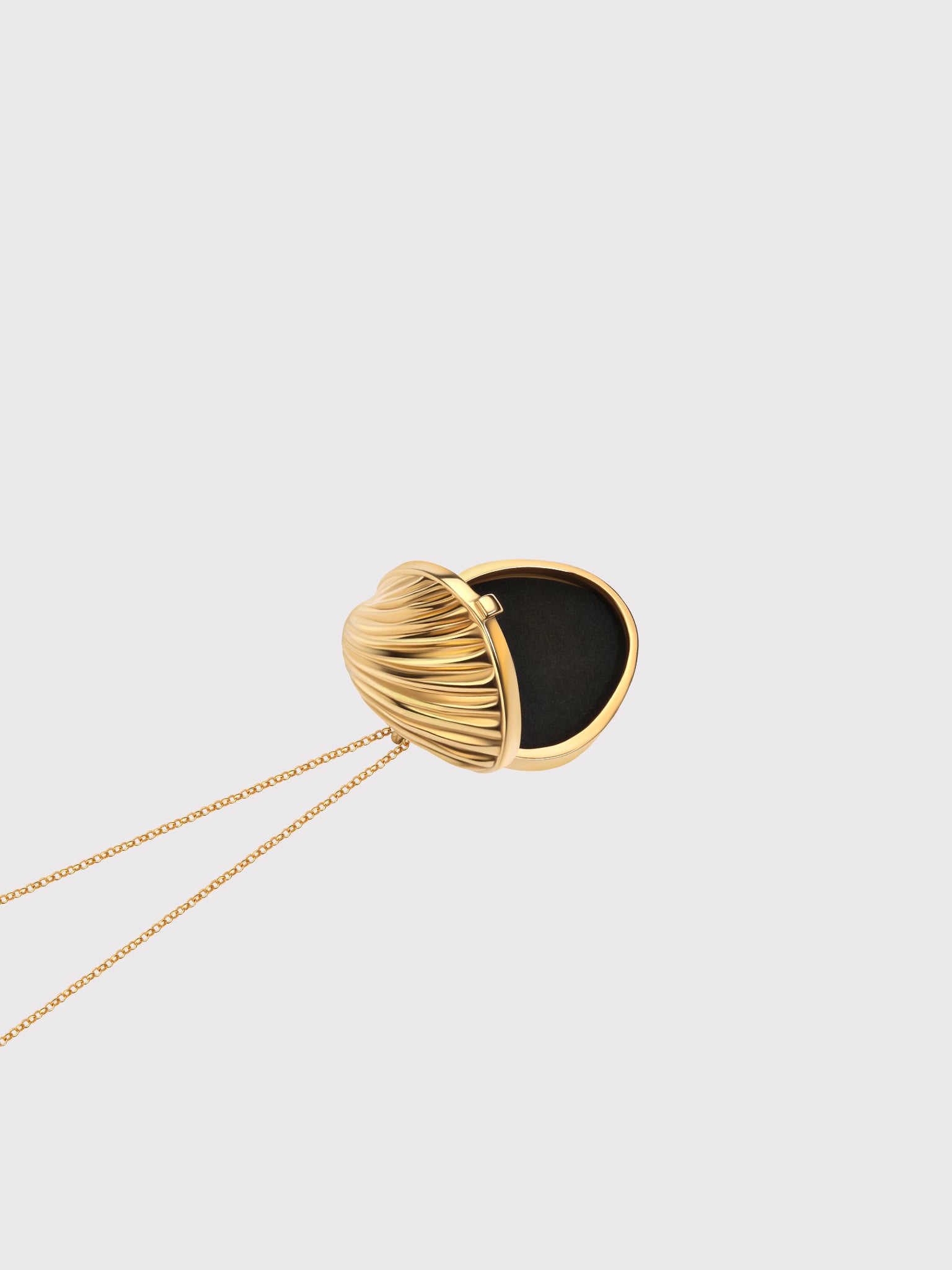 SHELL LOCKET PENDANT