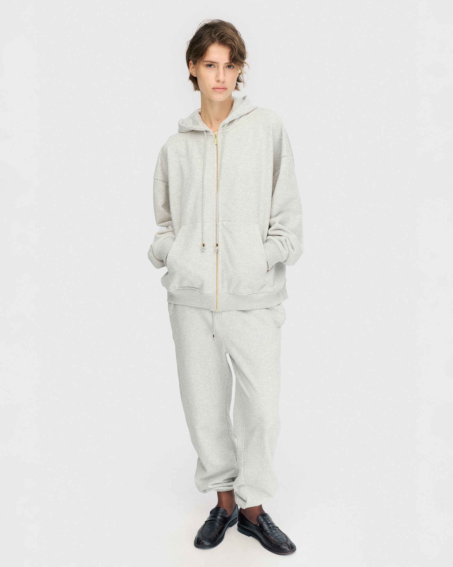 Grey joggers