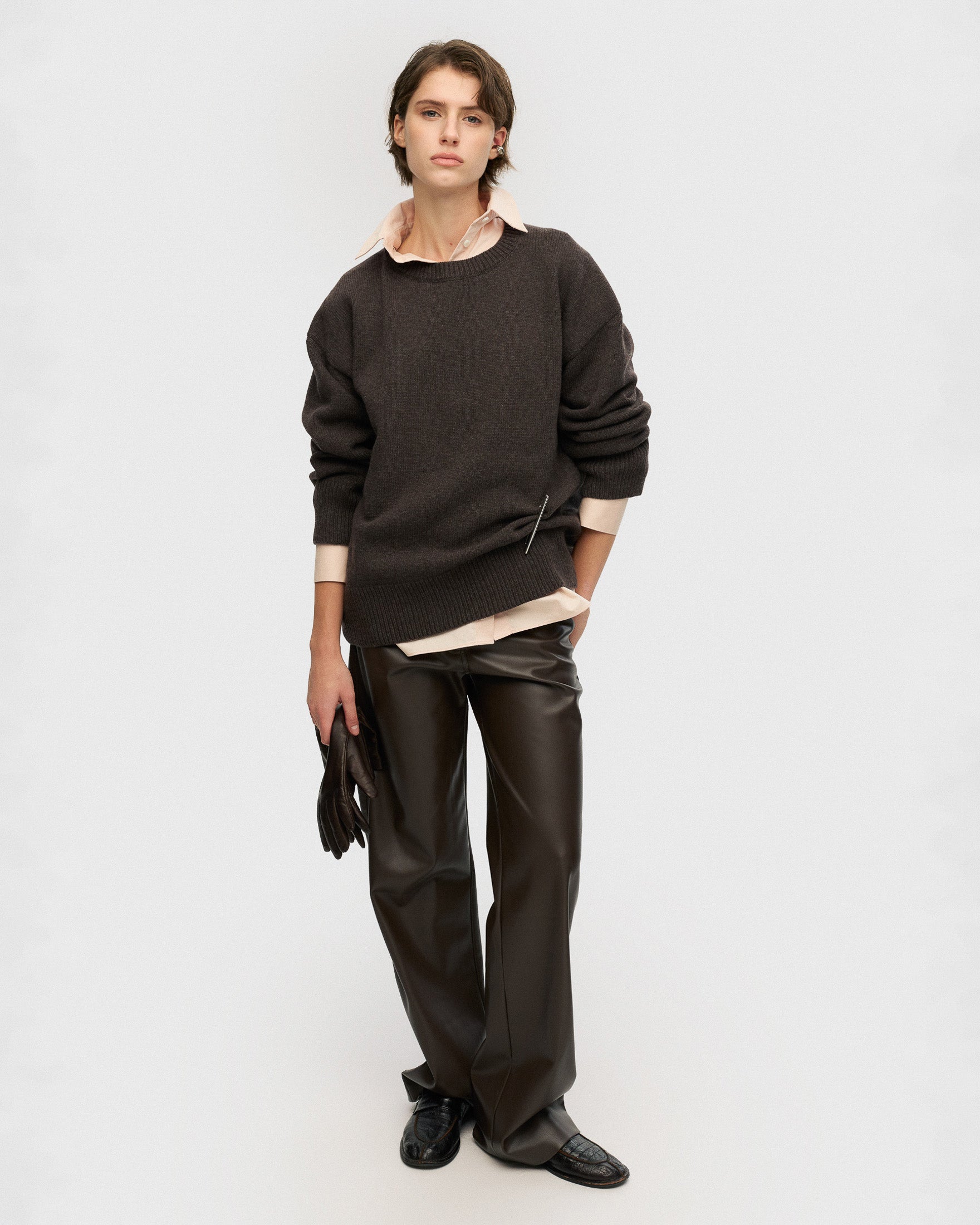 Dark brown jumper