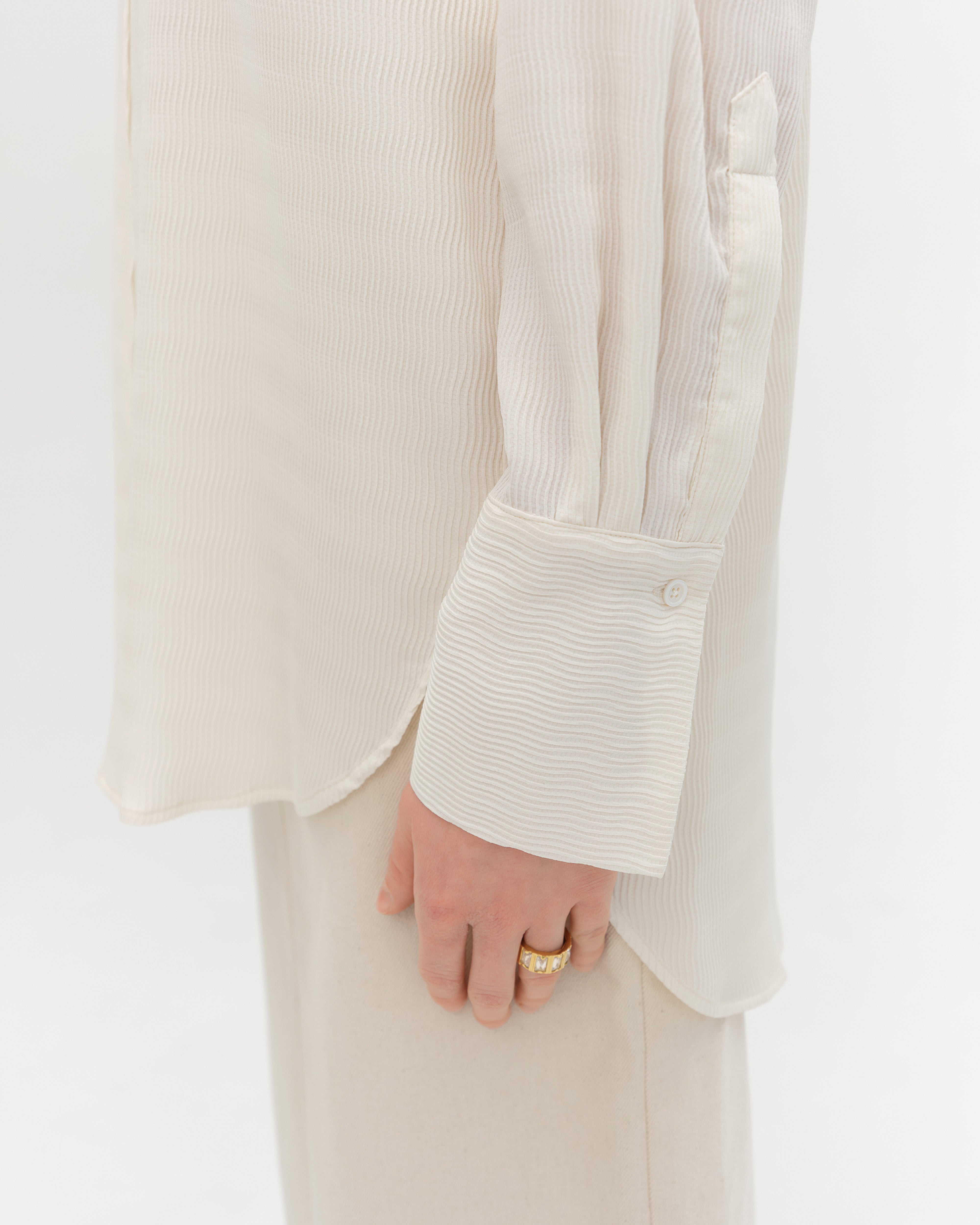 MILK VISCOSE SHIRT