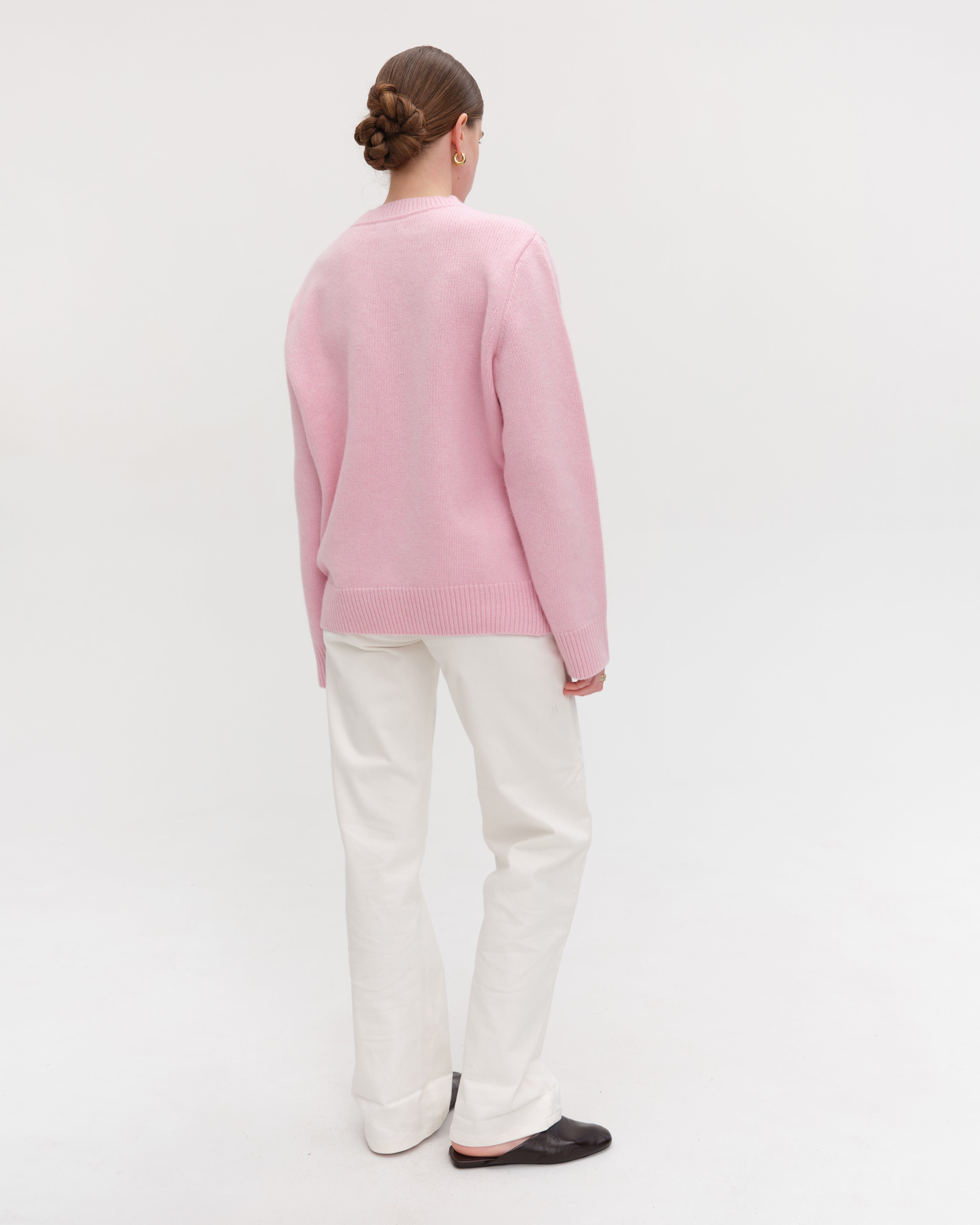 ROSE JUMPER WITH CRTSTAL DETAILS