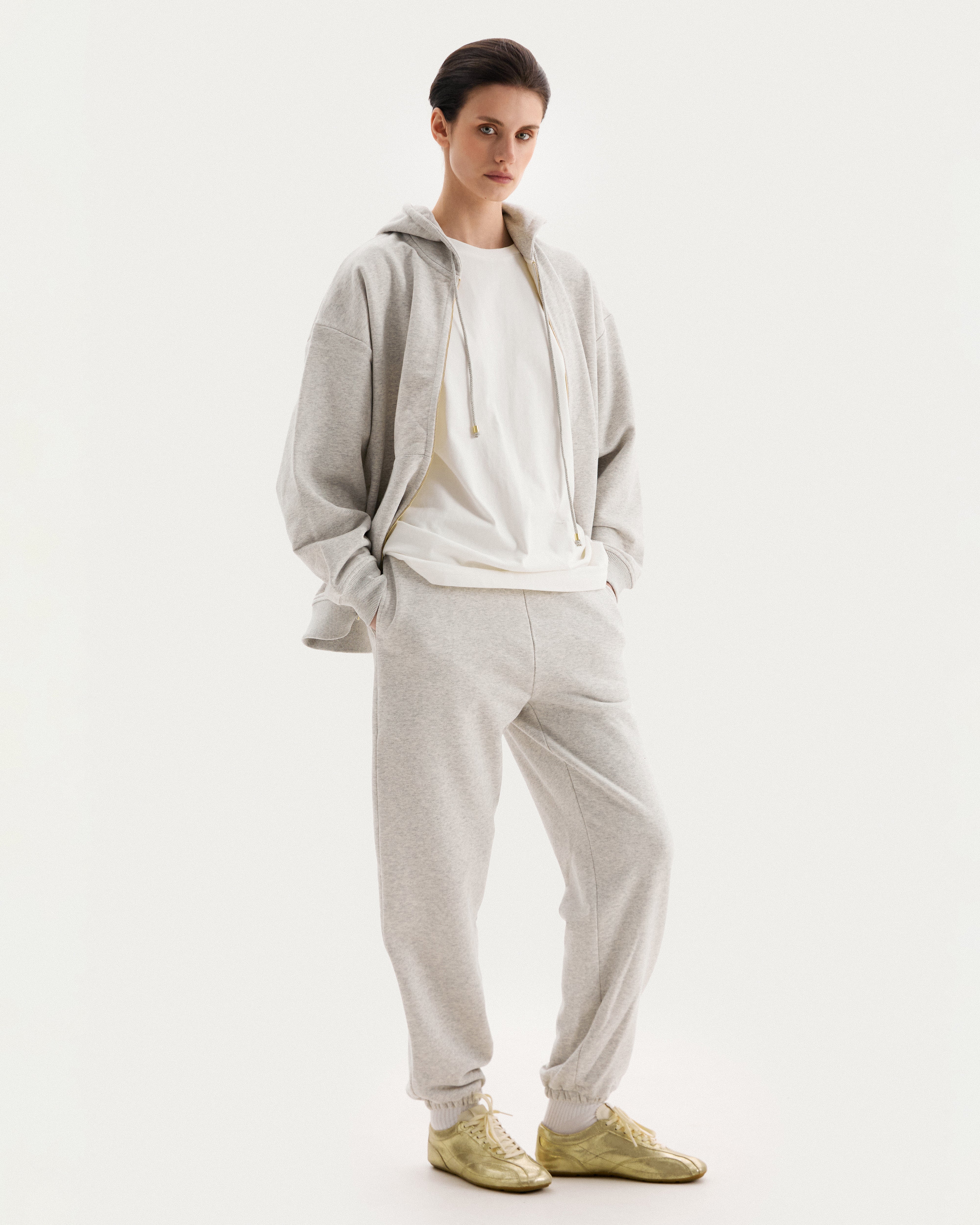 Signature grey joggers