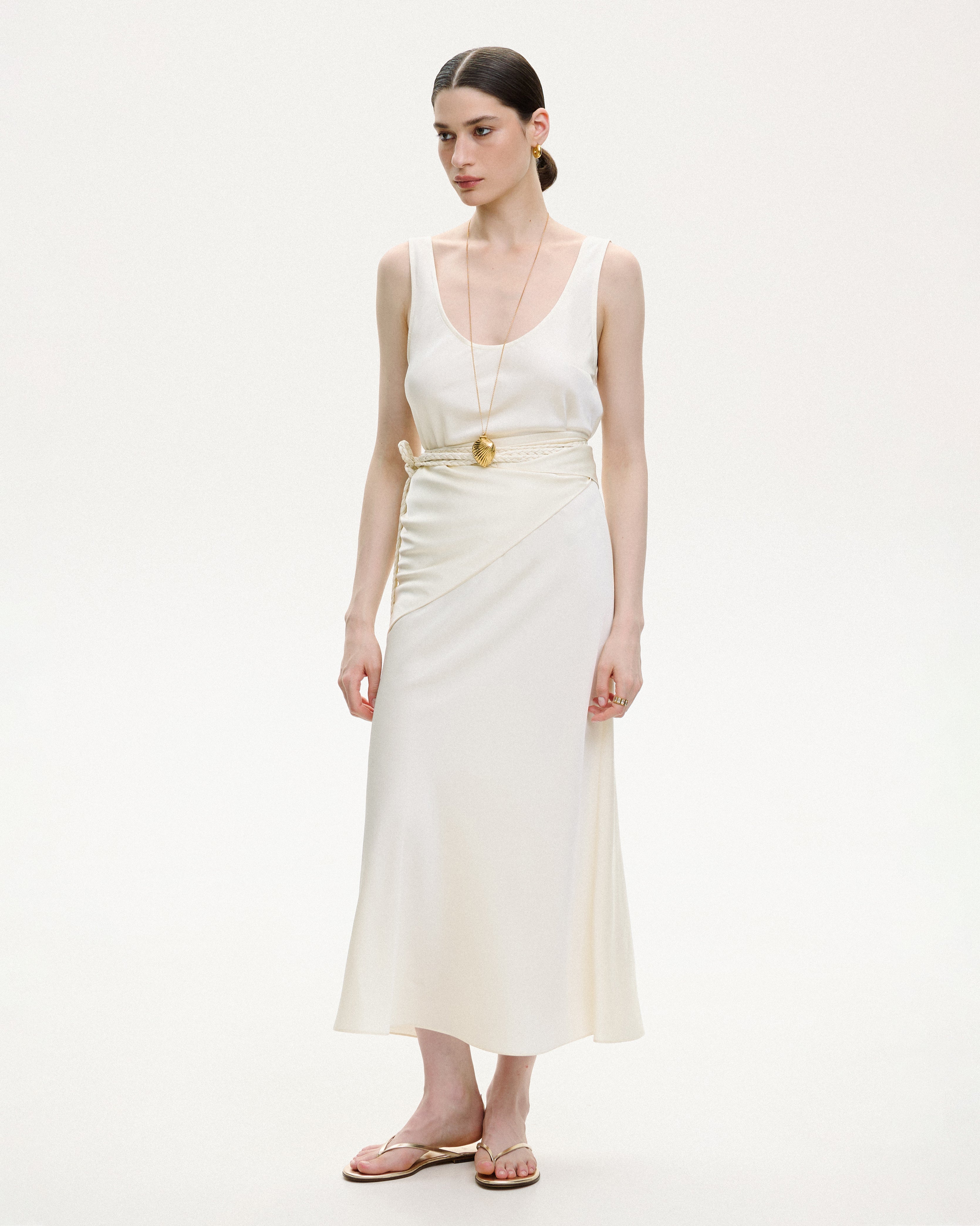 MILK HANDKERCHIEF BELT