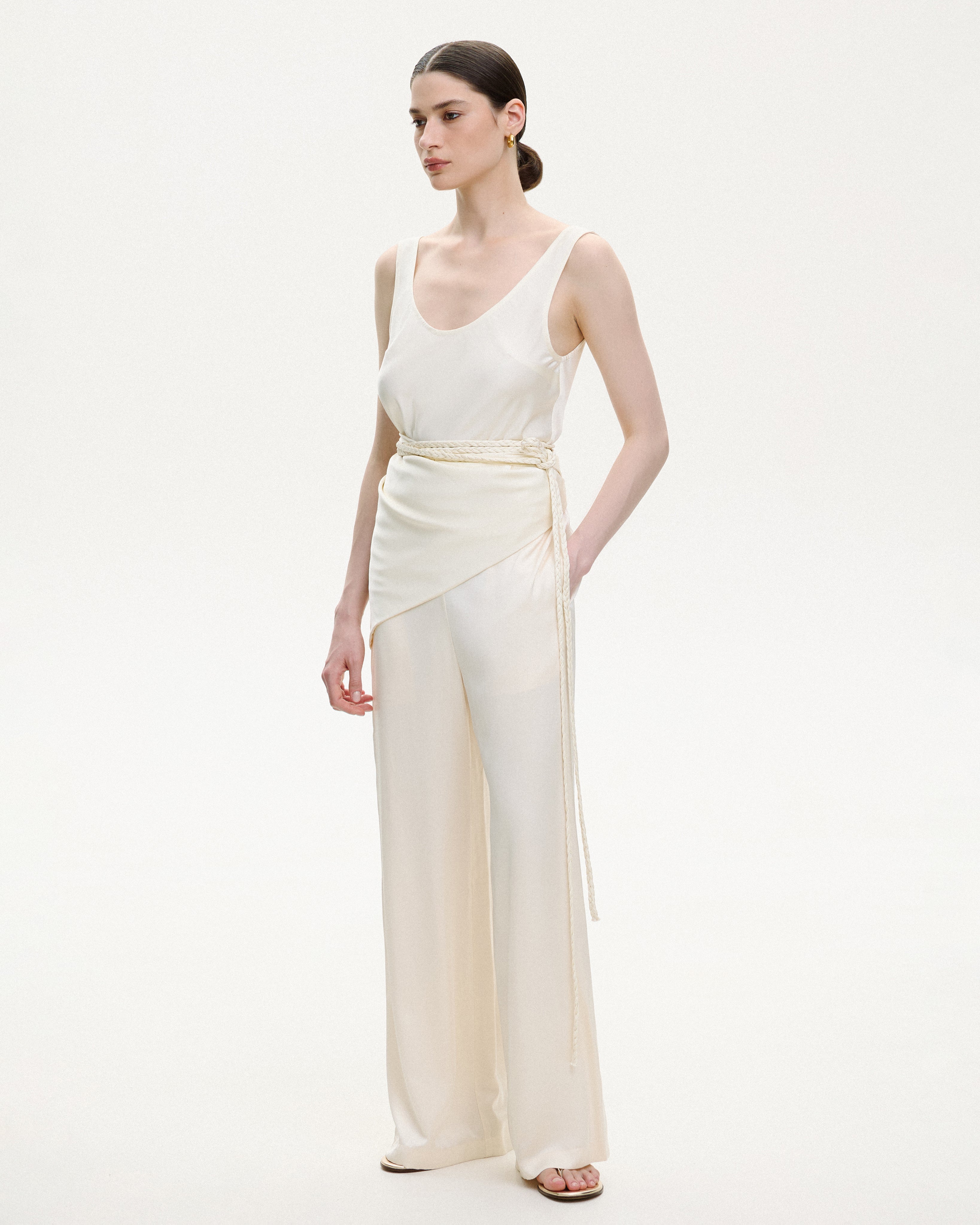 MILK HANDKERCHIEF BELT