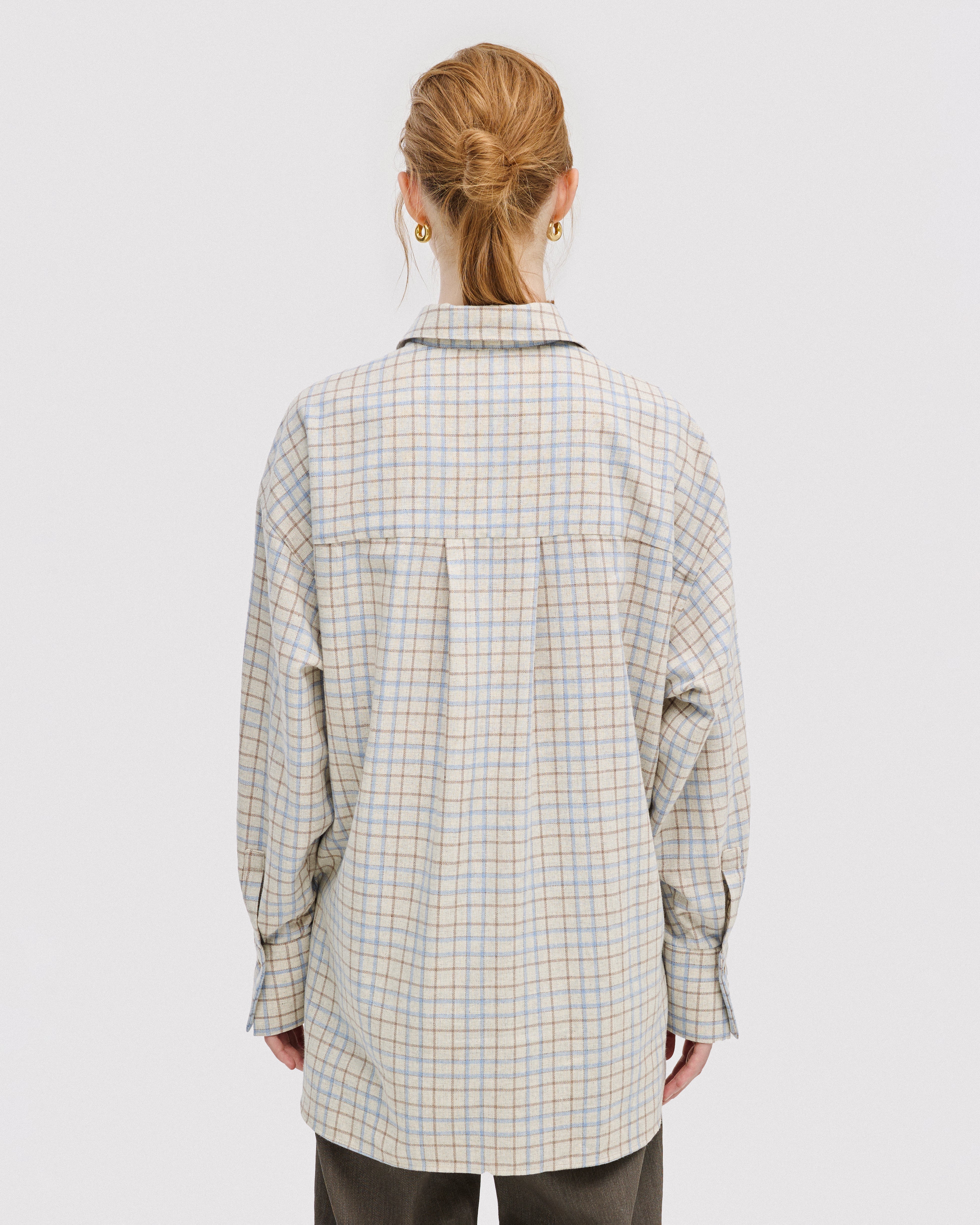 CHECKED COTTON SHIRT