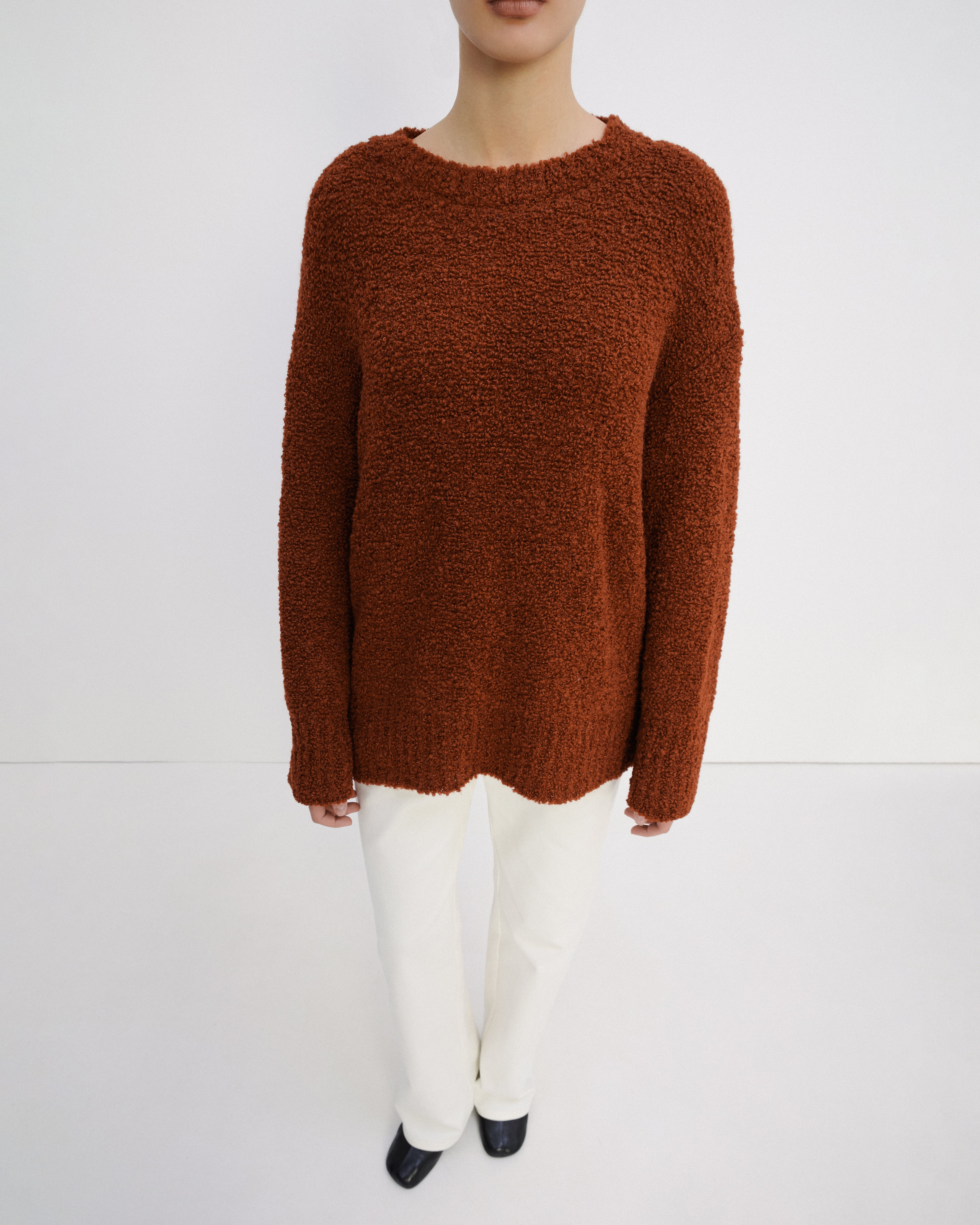 ALPACA TERRACOTTA JUMPER