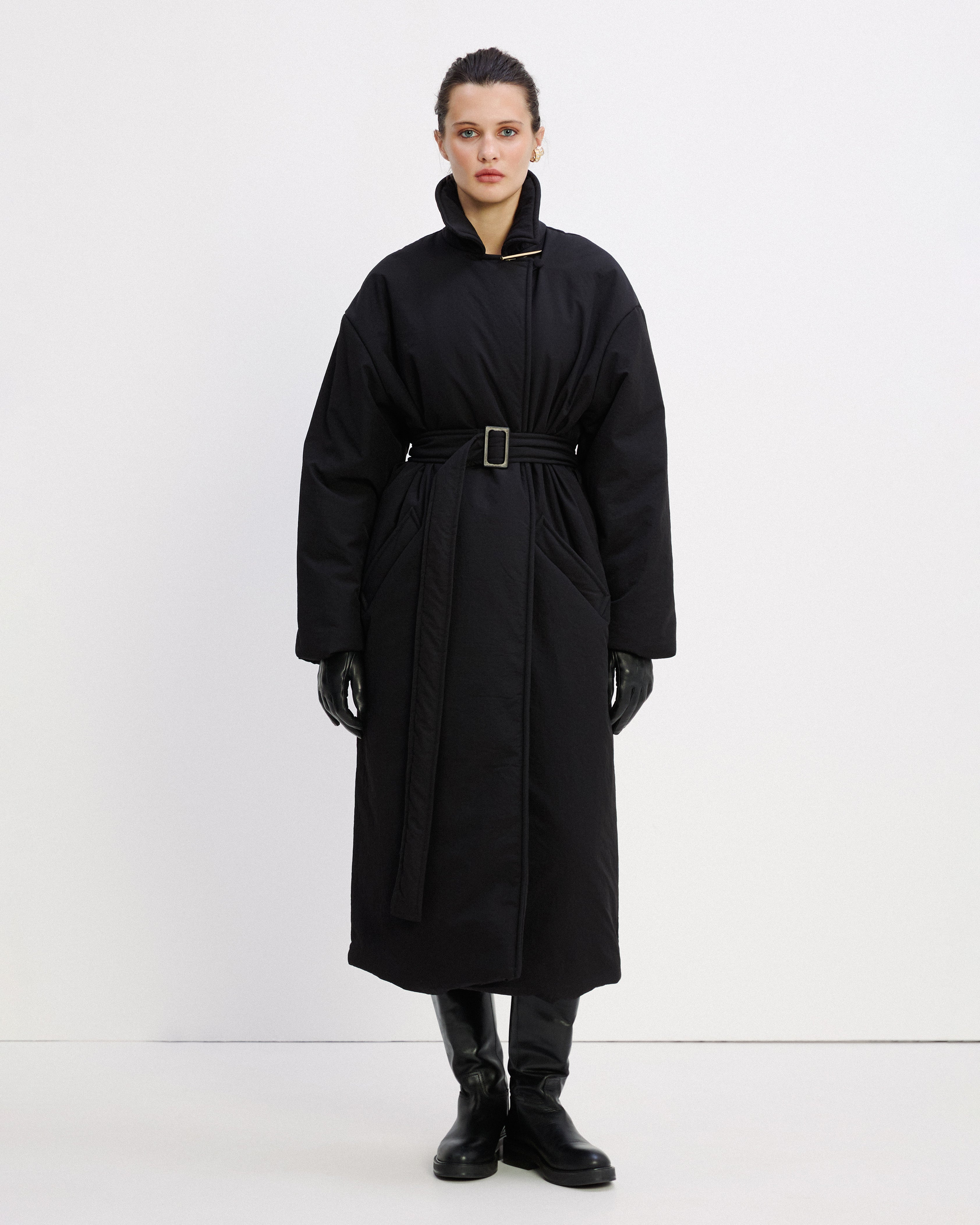 WINTER BLACK COAT