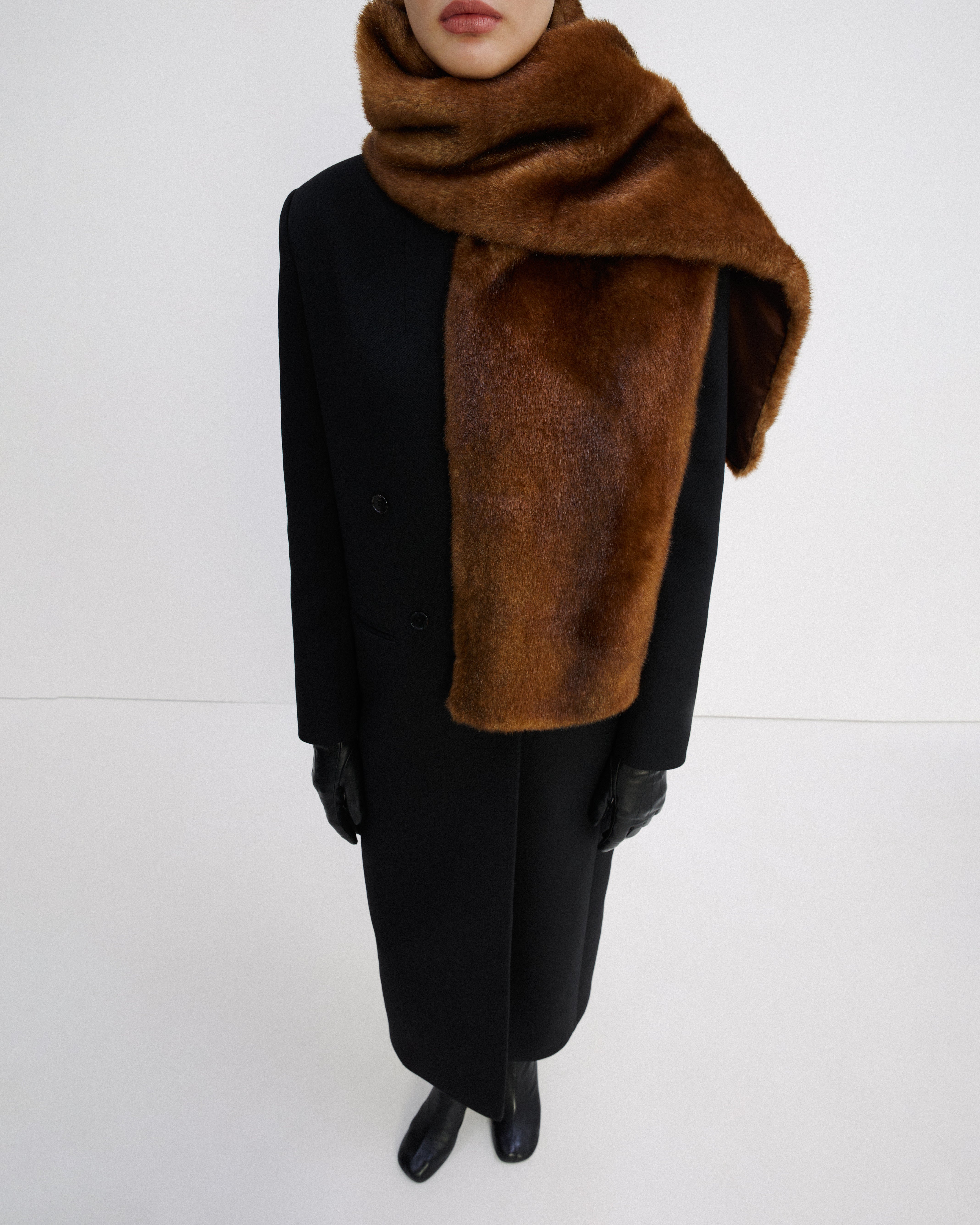 FAUX FUR SCARF