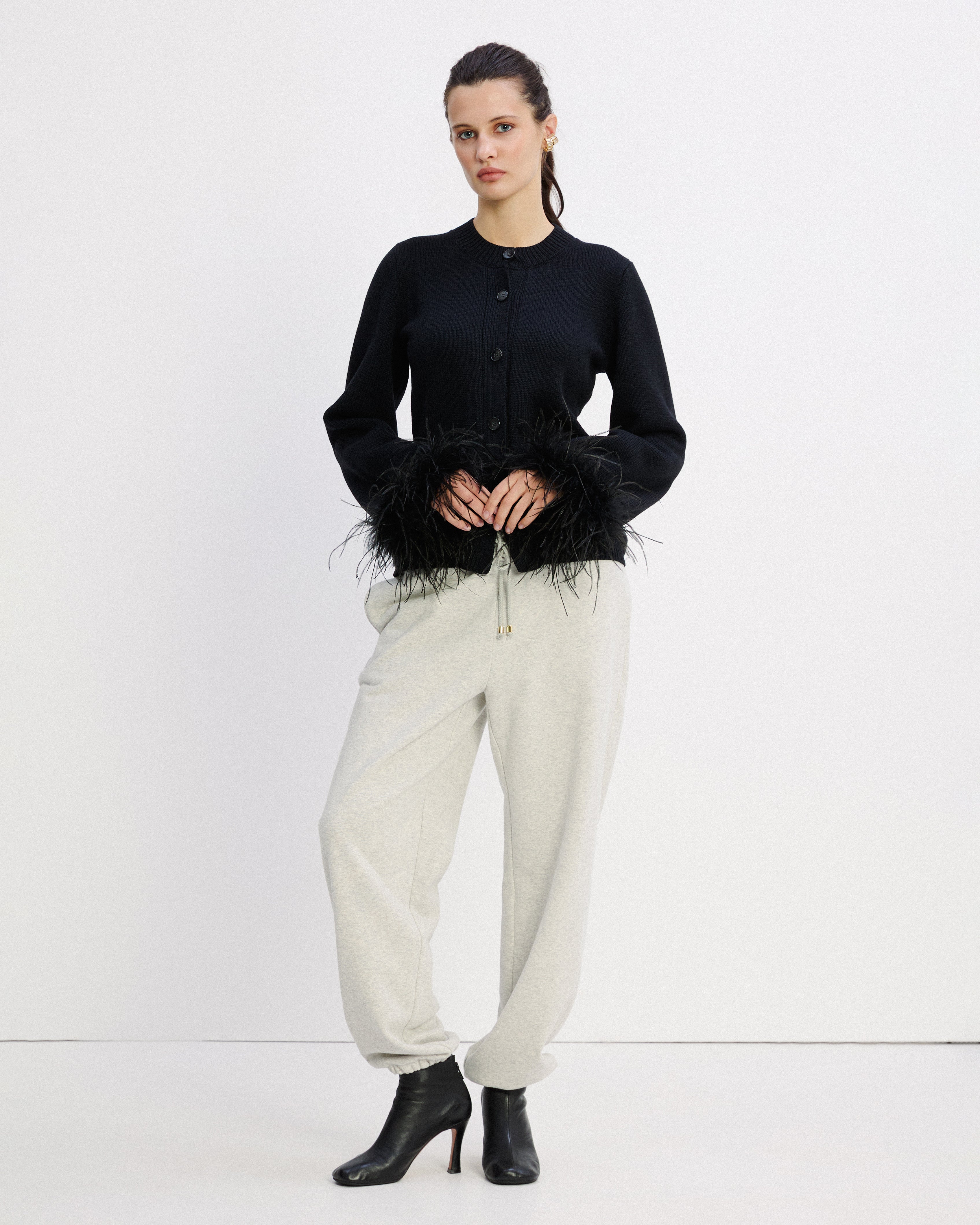 SIGNATURE GREY JOGGERS