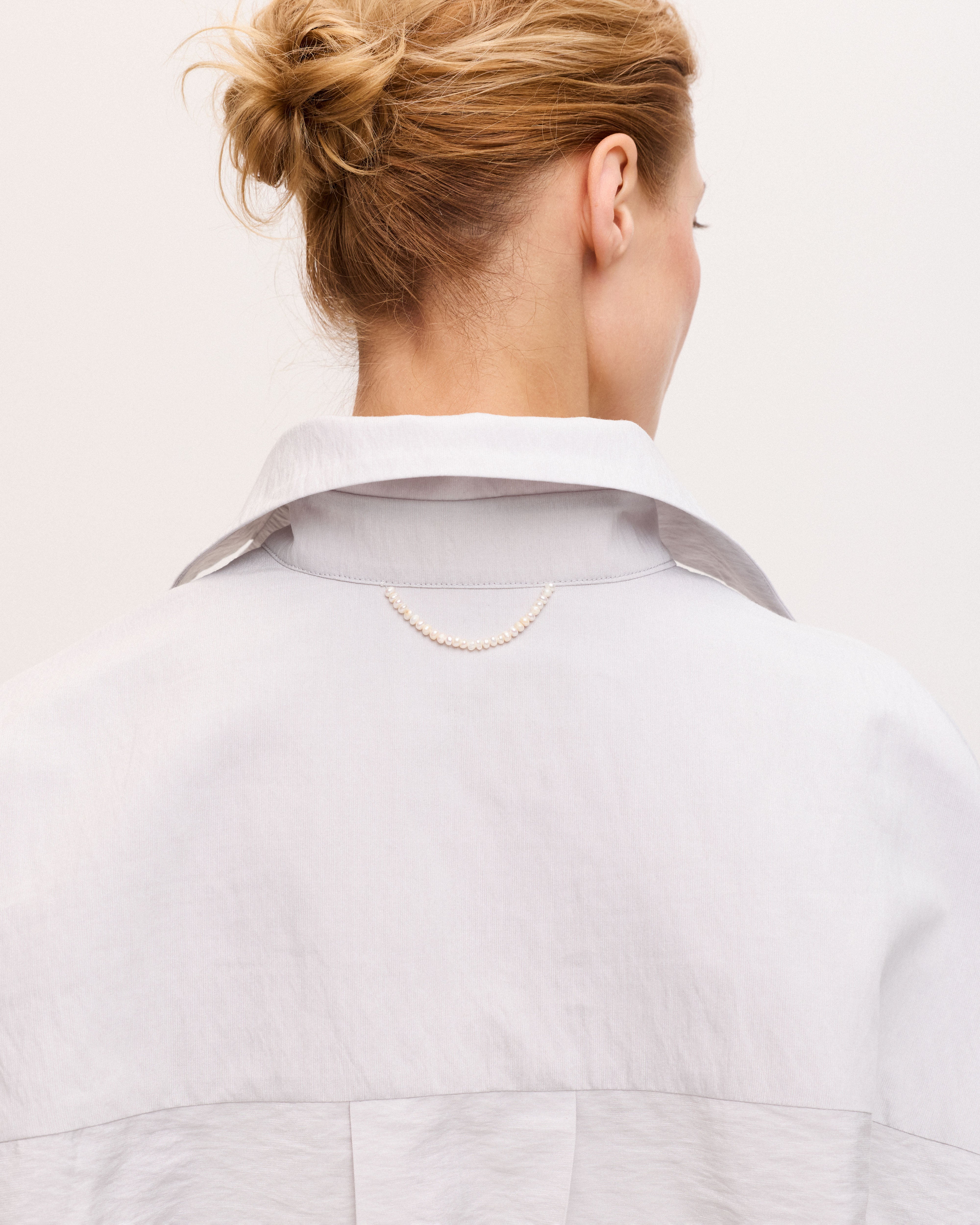 Pale blue-grey shirt